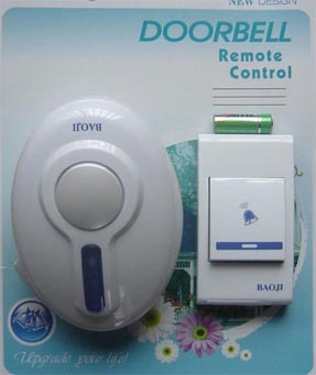 Best Selling Cheap Wireless Doorbell DC/DC with 23A Battery