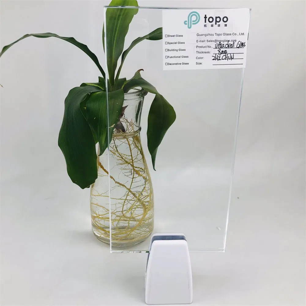 8mm Transparent and Clear Purest Glass for Fish Tank Glass and Window Glass (PG-TP)