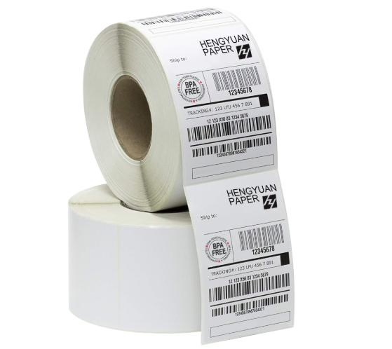 Custom Waterproof Direct Thermal Labels for Barcode Printing