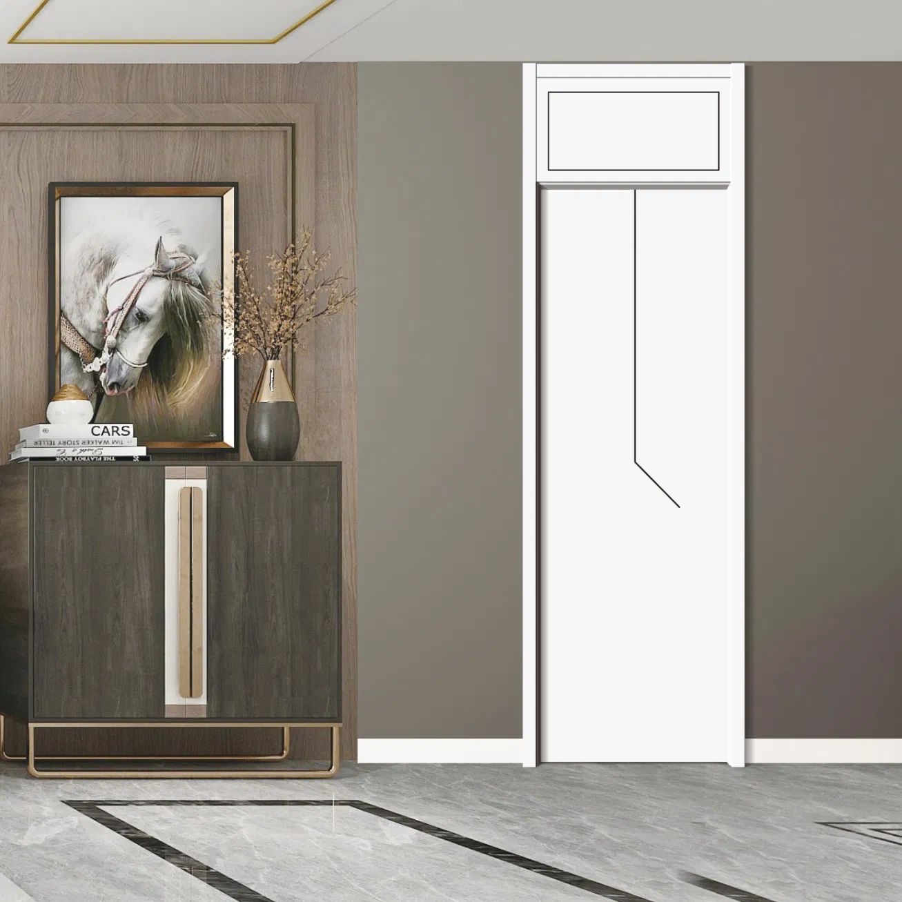 High Strength Timely Delivery Elegant Appearance Wooden Door