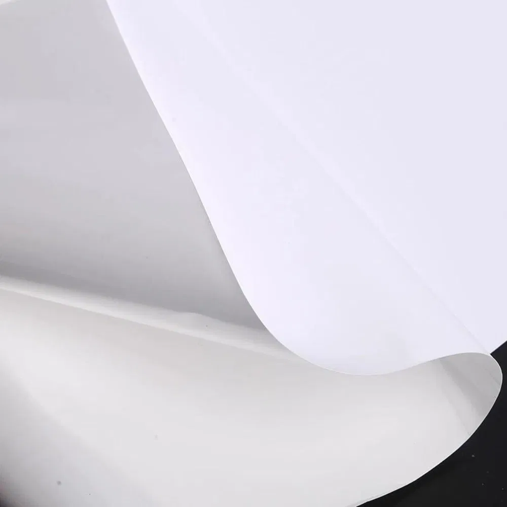 Outdoor Waterproof HD Spray Painting Weak Solvent Back Glue PP Paper Poster Material