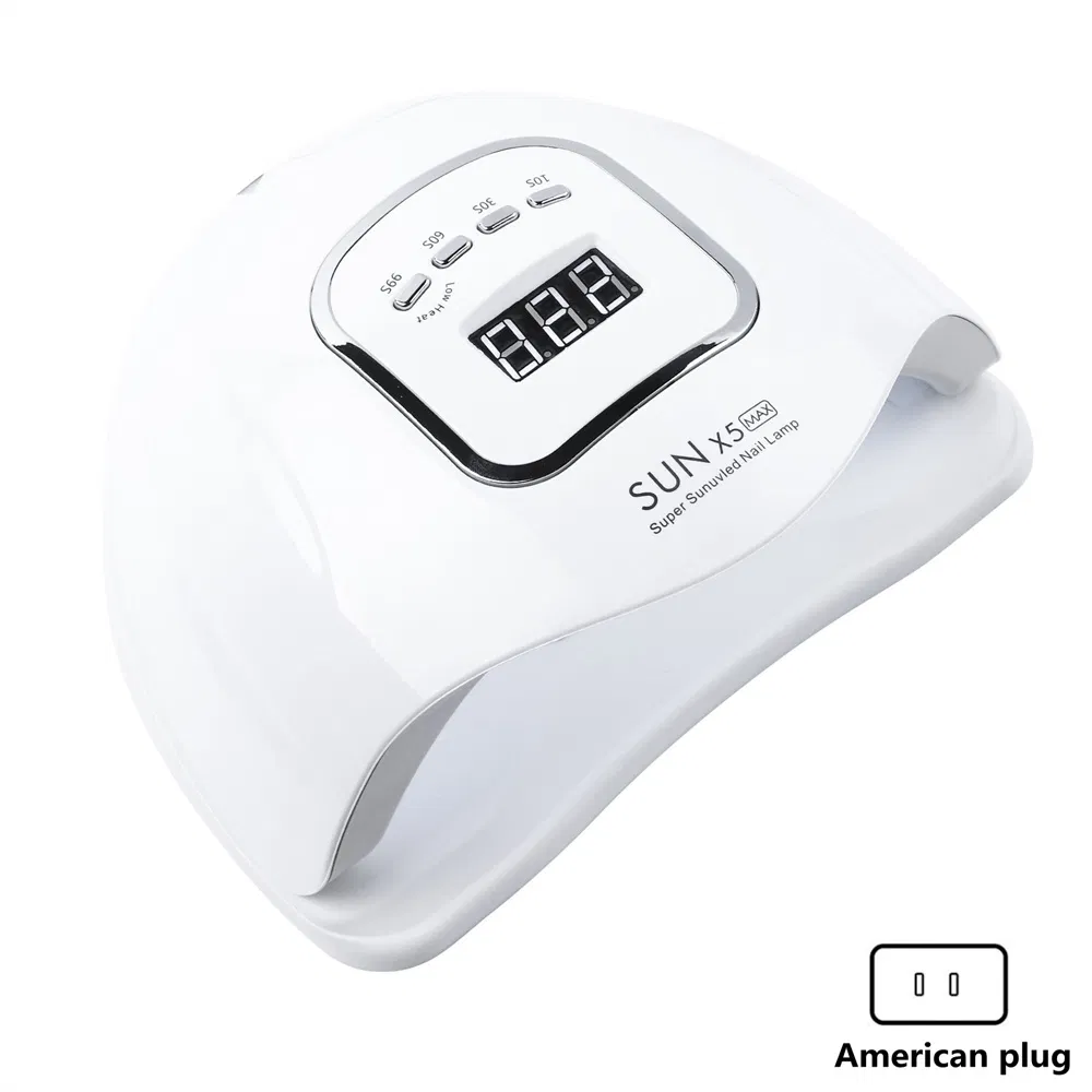 High Power150W UV LED Nail Lamp Curing Nail Gel Polish Manicure Nail Dryer Lamp Smart Nail Lamp with Sensor LCD Display