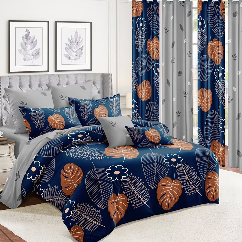Customized Red Home Hotel Textiles Printed Microfiber Bed Cover Bedroom Bedding Set Bed Linen Queen King Size Duvet Quilts Comforter Bed Sheets Bedspread