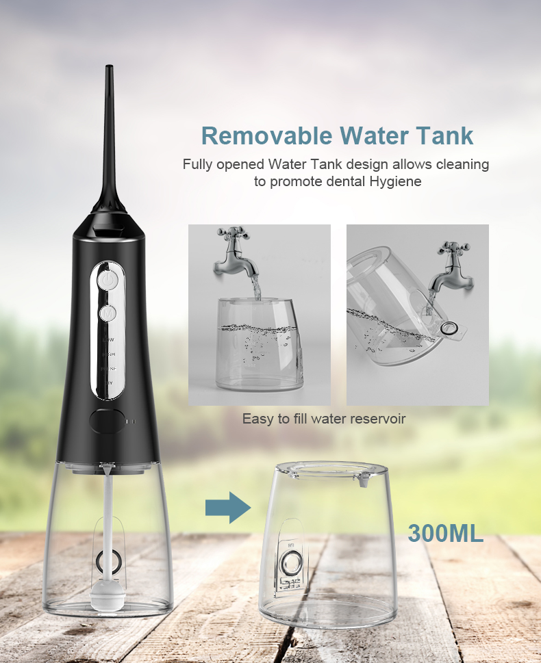 Dental Care Product USB Rechargeable Electric Water Flosser Ipx6