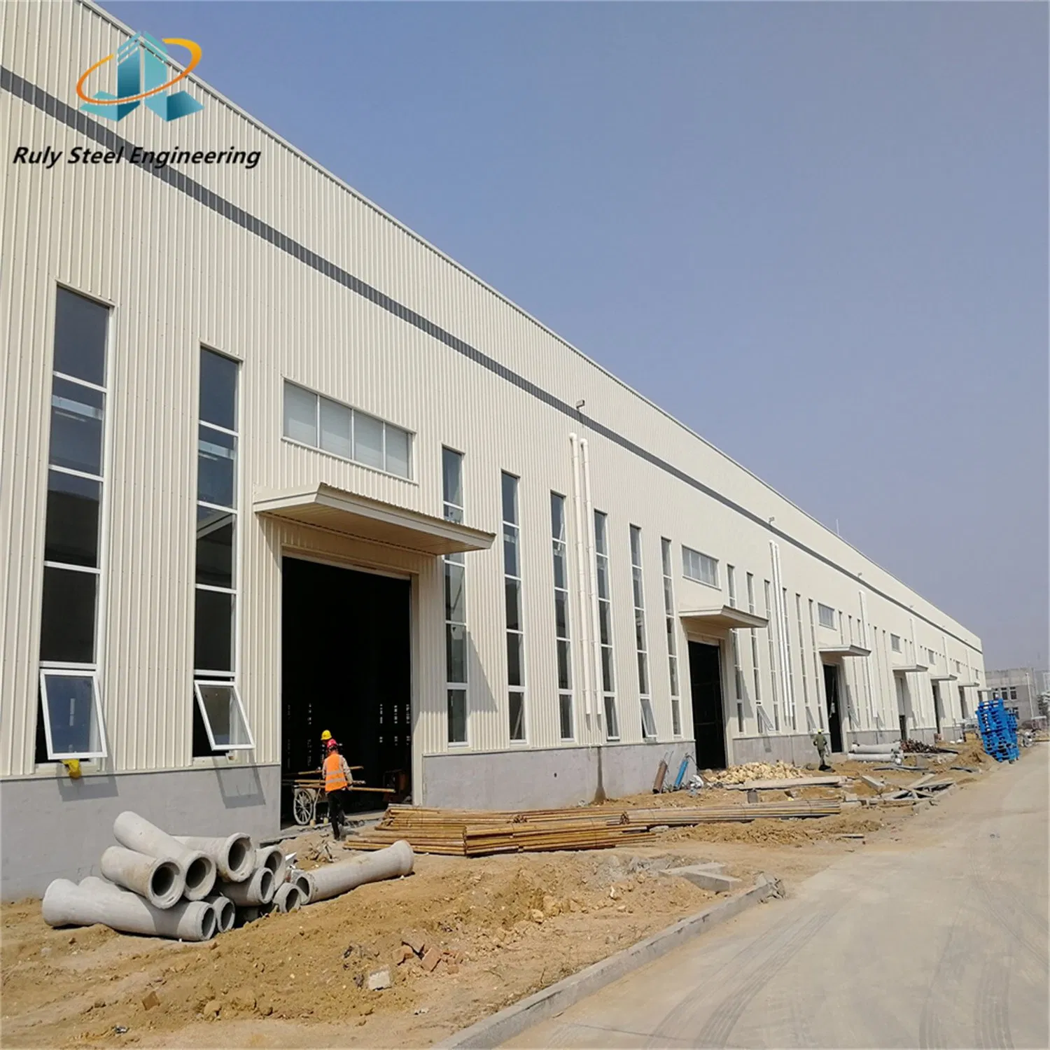 Robust and Load-Bearing Steel Column Offering Exceptional Structural Support Prefab Structural Steel Workshop Shed