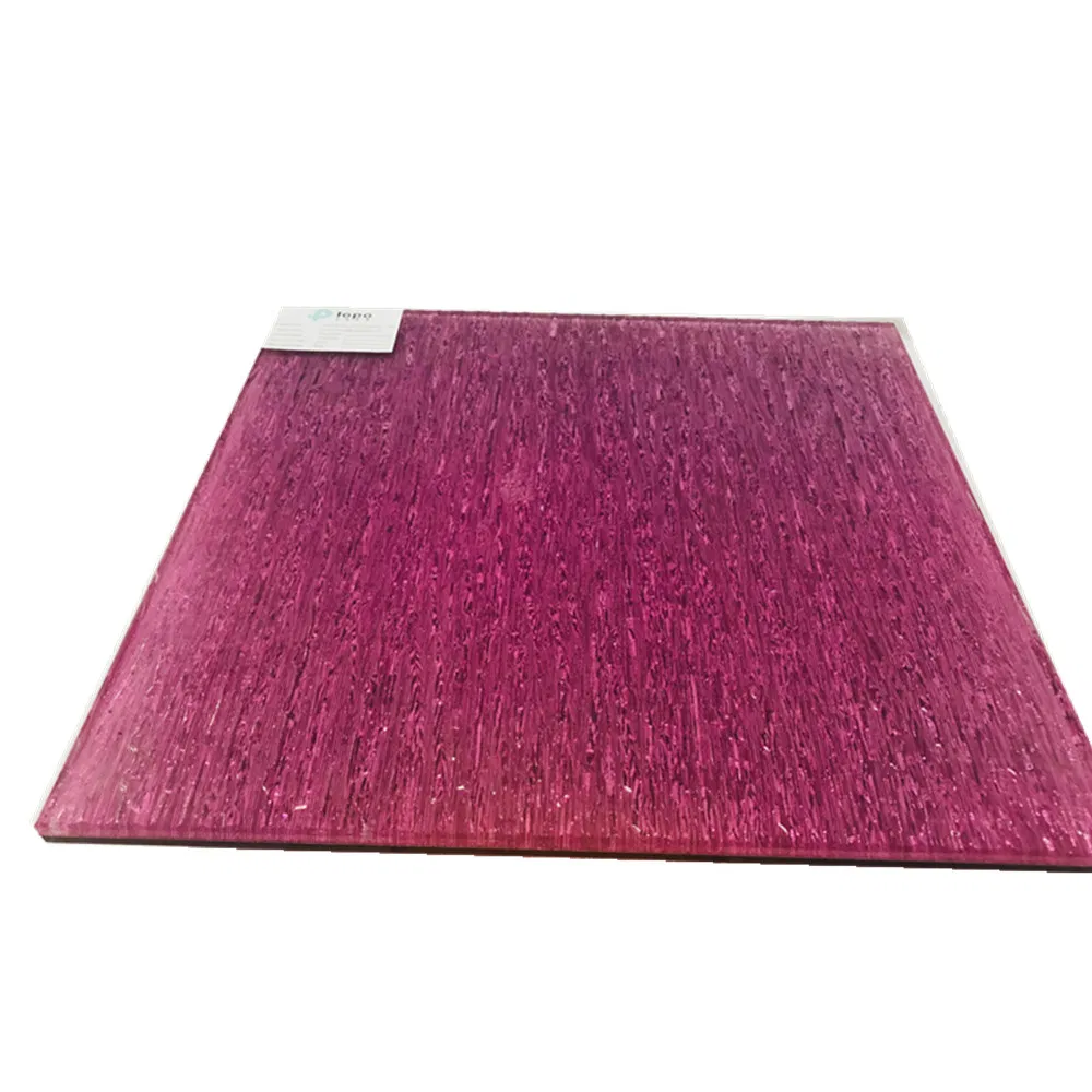 Unique Style Fabric Laminated Wire Glass (PLW-TP)