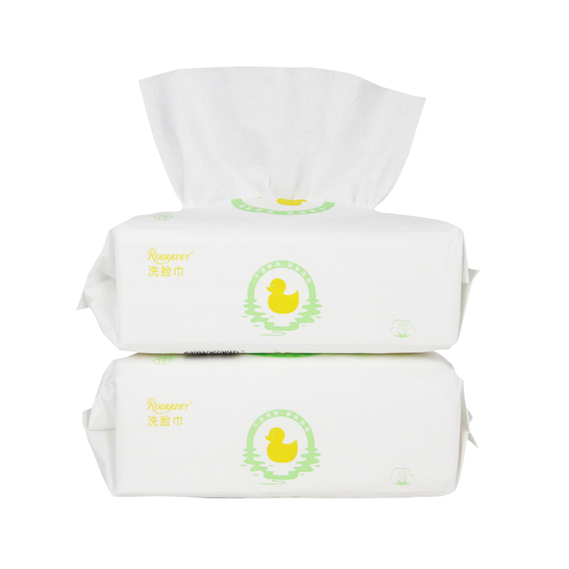 Soft Baby Cotton Wipes Without Fragrance