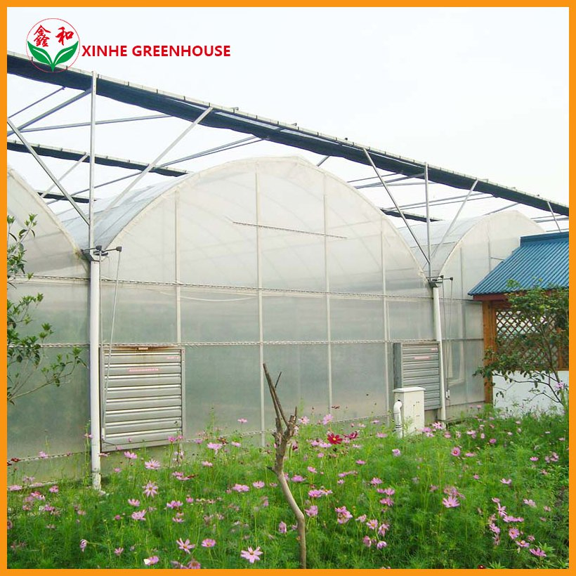 Po Film Customized Agriculture Multi Span Garden Agro Warm Greenhouses