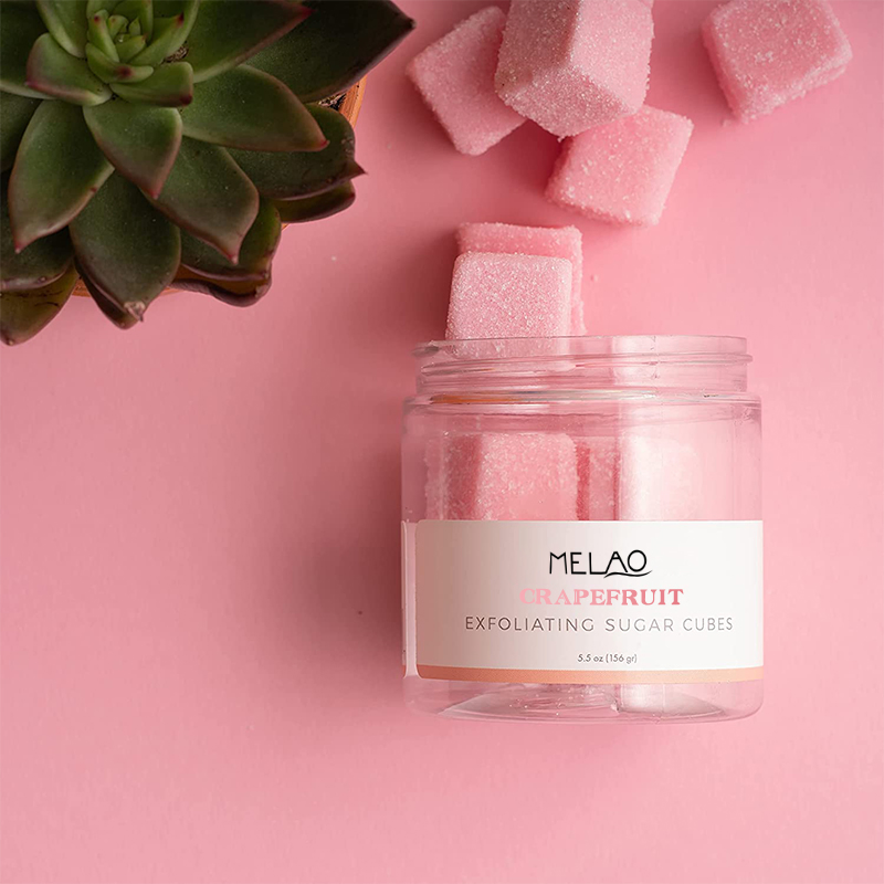 Beauty Cosmetics Skin Care Dead Skin Remover Bath Salt Cube Sugar Scrub