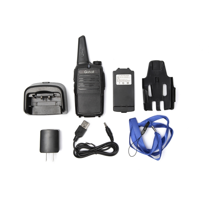 Цифровая рация D-166H, 128 каналов, дальность до 3 км