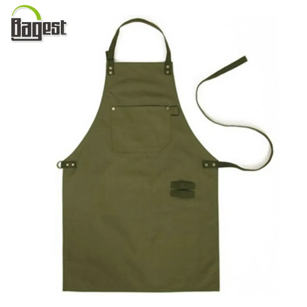 OEM Custom Logo Washable Apron with Pockets