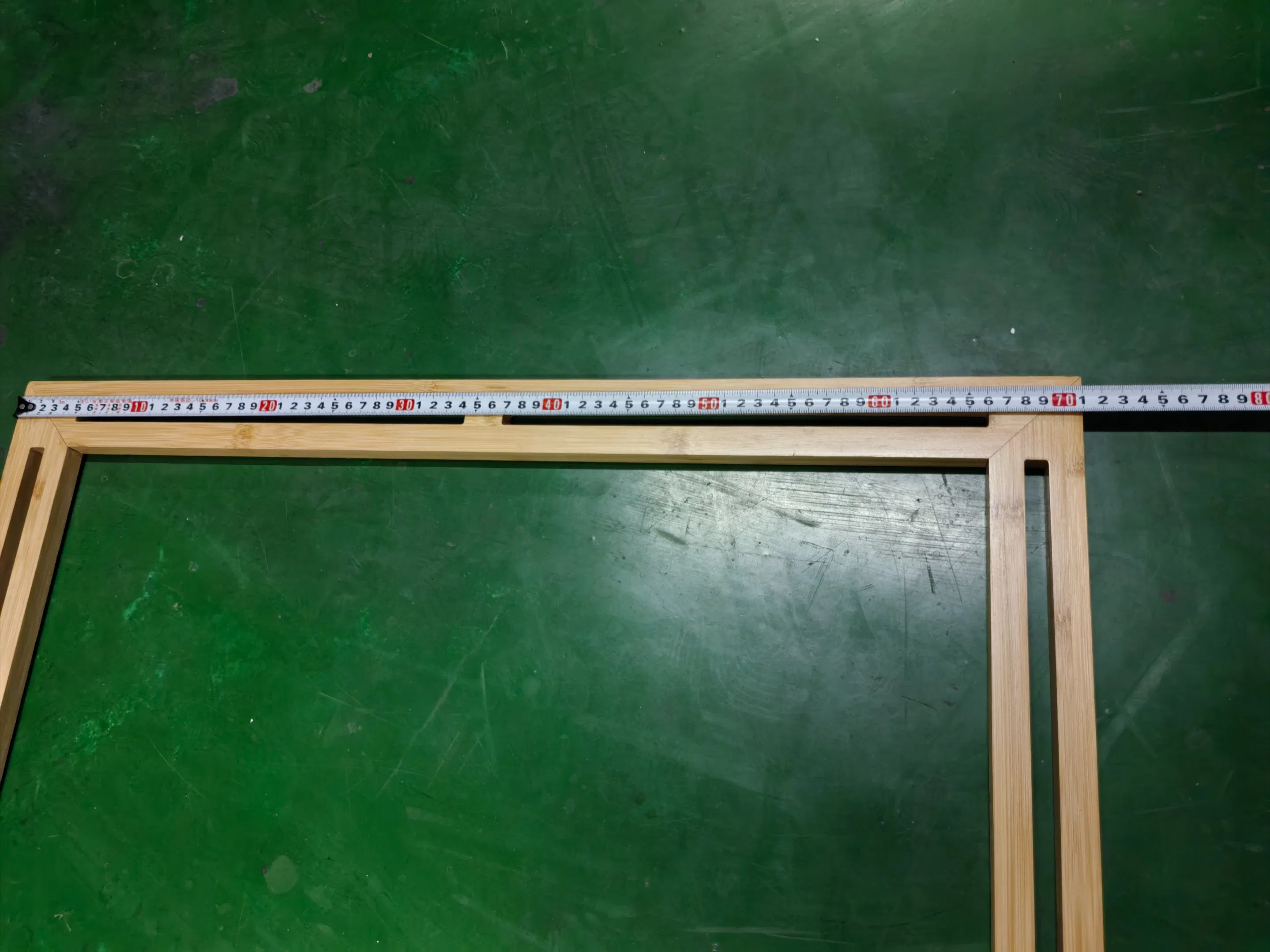 Bamboo Modern Creative Square Frame Bamboo Frame