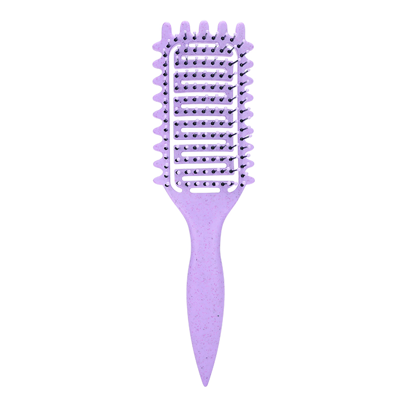Hair Brush Purple Detangle Comb Spray Bottles Set for Hair Barber Set