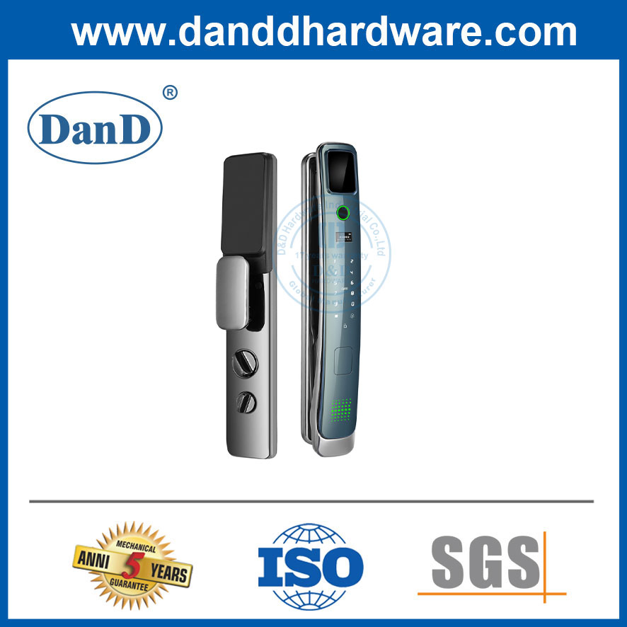 Digital Handle Biometric Fingerprint Face Recognition Security Face Recognition Smart Door Lock