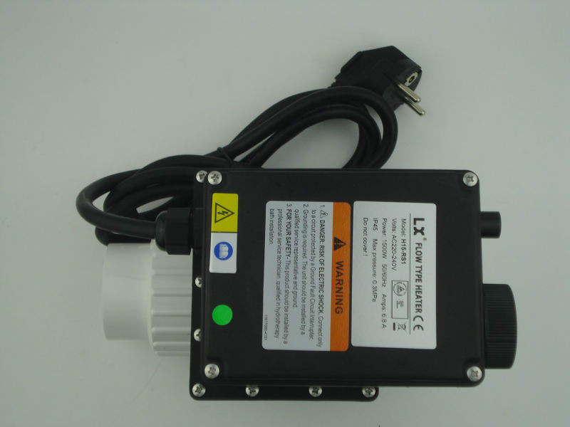 230V/50Hz 1.5kw Electric Swimming Pool Water Heater