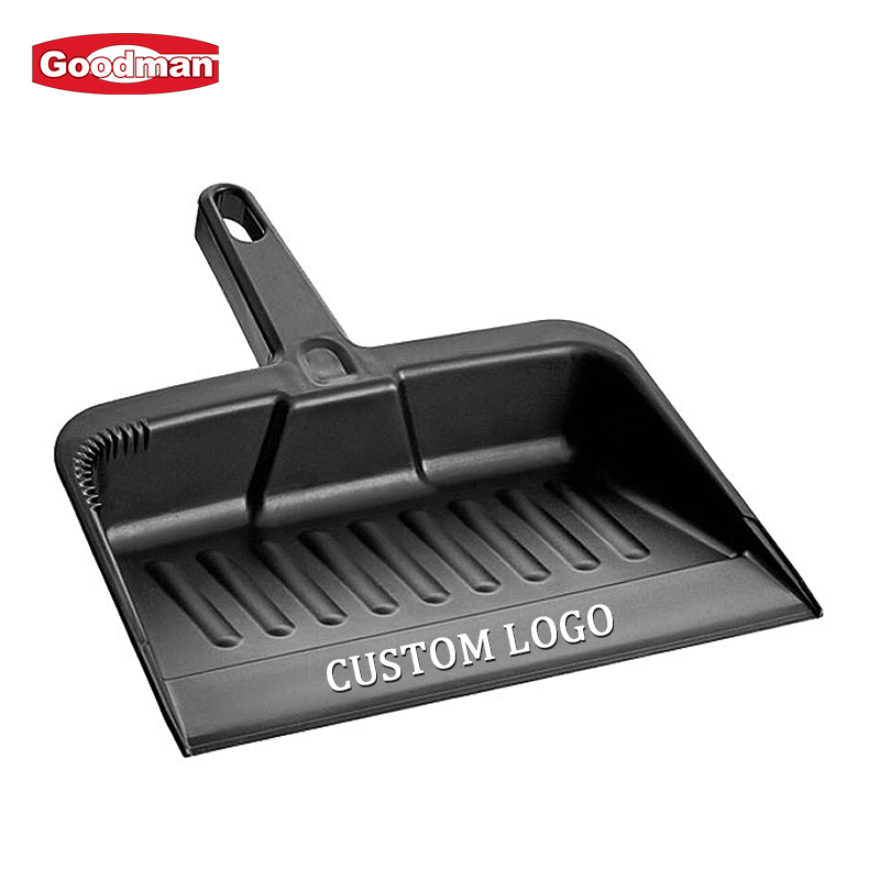 Mini Eco-Friendly Mini Handheld Broom and Dustpan Set Black Pet Plastic Broom Head for Household and Hotel Use