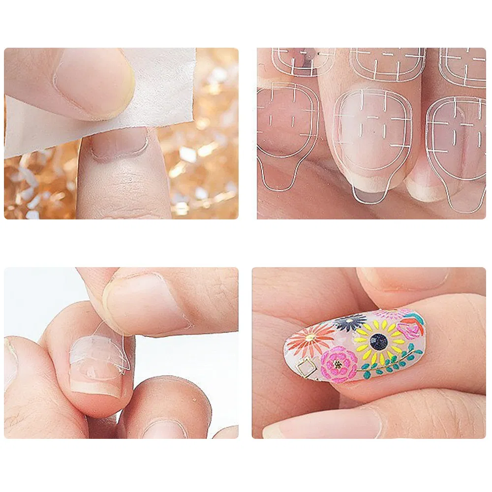 Factory Wholesale Wear Nail Art Firm Use Transparent Jelly Glue