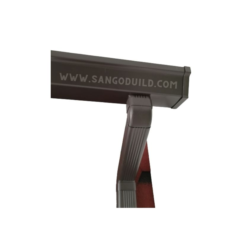 Oxidation Resistance China Factory Plastic Tube Waterproof PVC Gutter for Rain Water Collection