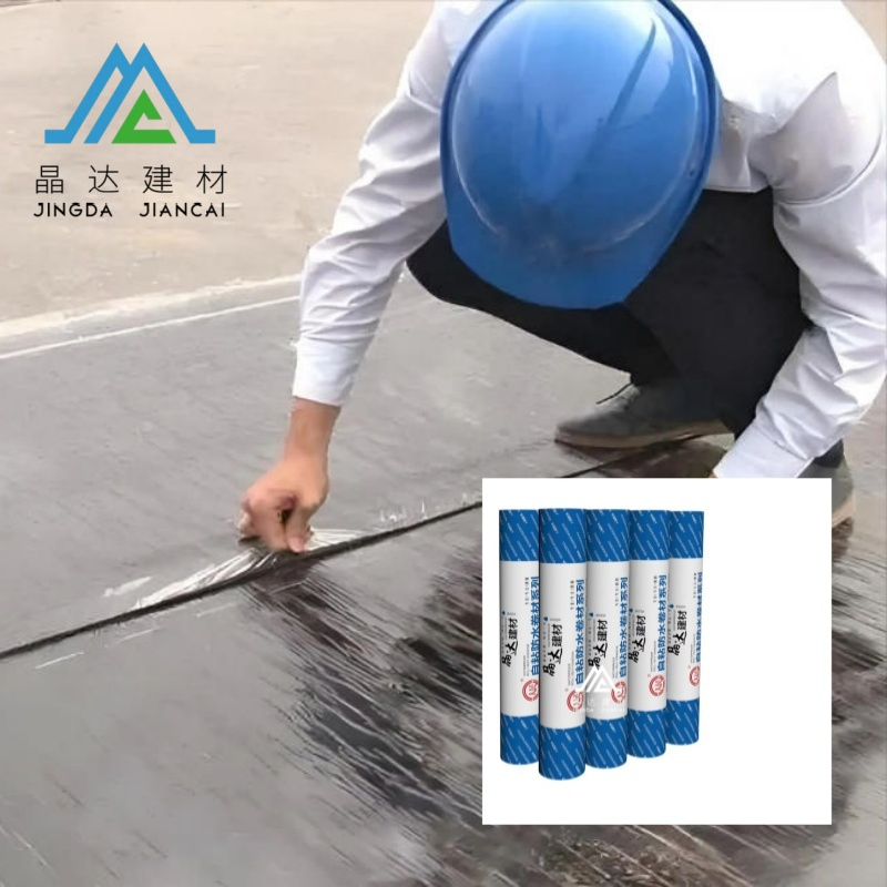 Roofing Waterproof Material Self-Adhesive Bitumen Waterproof Membrane for Various Buildings