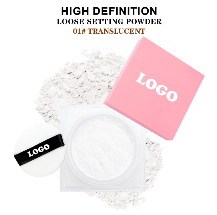 Private Label Makeup Oil Control Makeup Face Setting Loose Powder