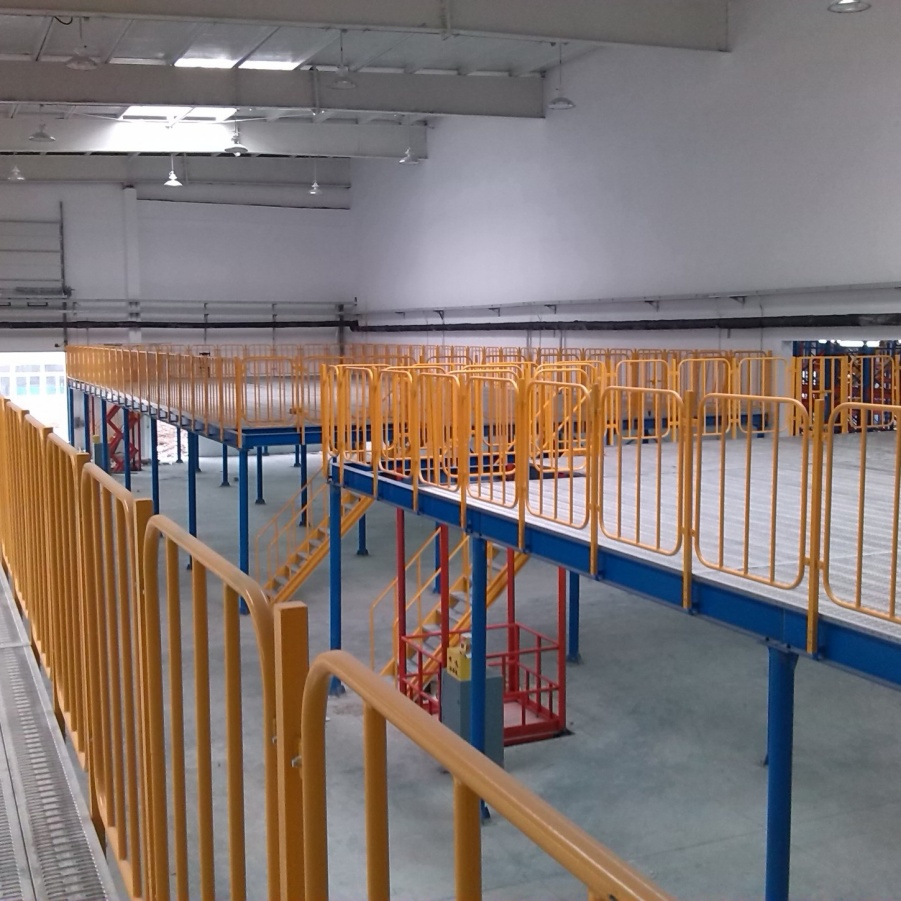 Industrial-Grade Ouality Timely Delivery Maximized Vertical Space Utilization Safe Steel Mezzanine Floor
