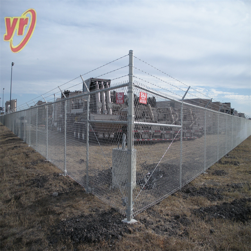 High Quality Railway Security Fence Dimond Hole Flexible Durable