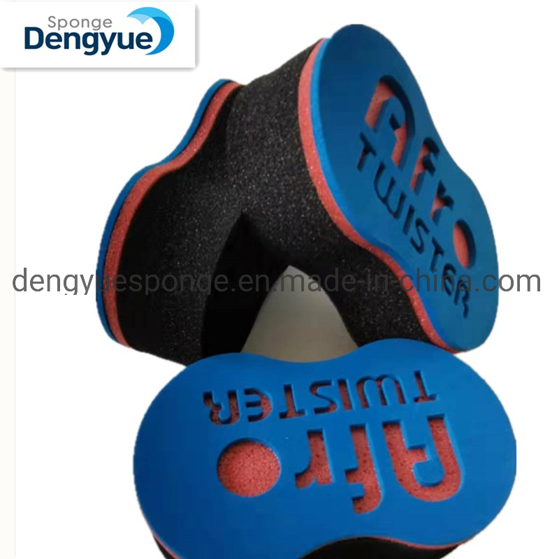 Double Side Oval Shape Hair Twist Sponge Hair Curling Sponge