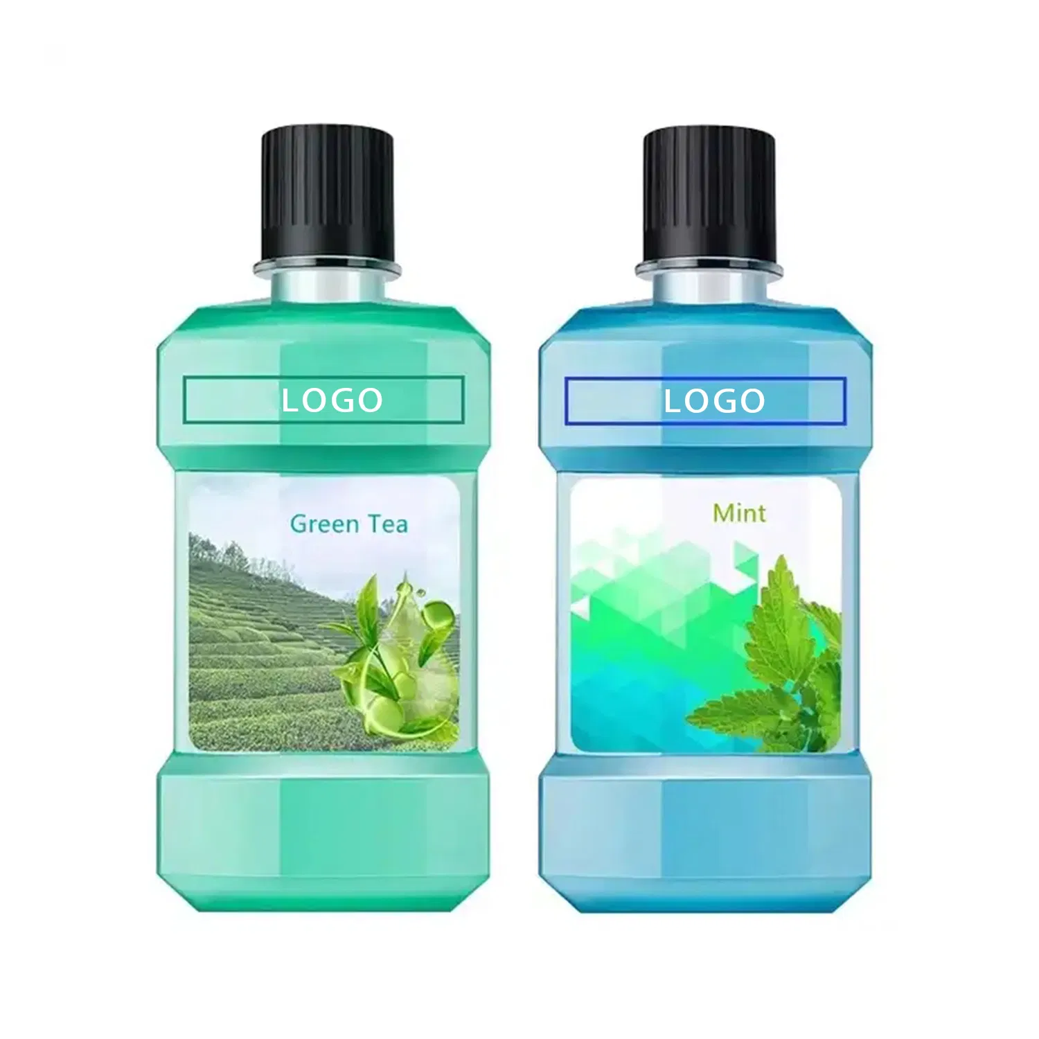Natural Formula Mint/ Green Tea/Peach Flavor Clean Mouth Breath Mouthwash