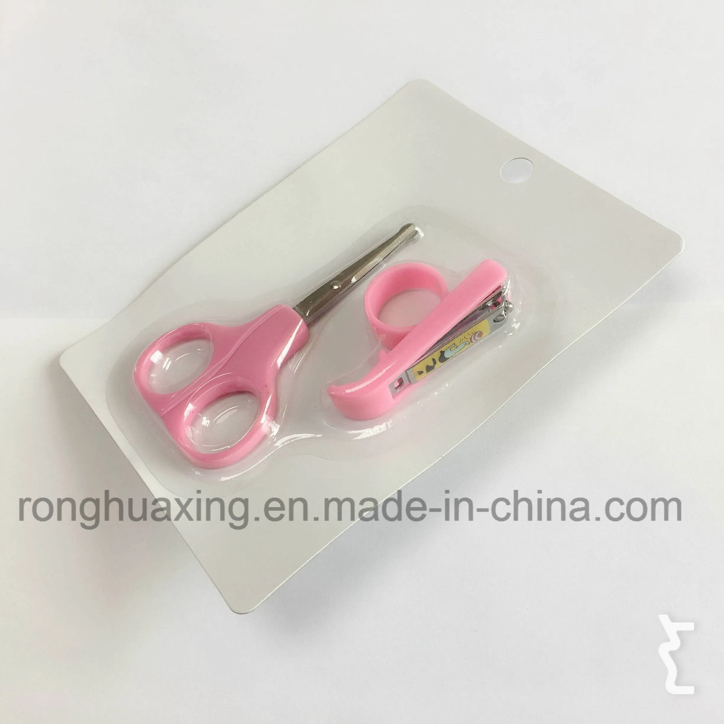 2PCS Baby Manicure Nail Clippers Set with Blister Card Pack