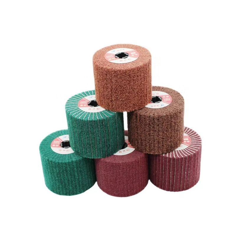 Coarse 120X100X19mm Wire Drawing Wheel for Polishing Surface Finishing