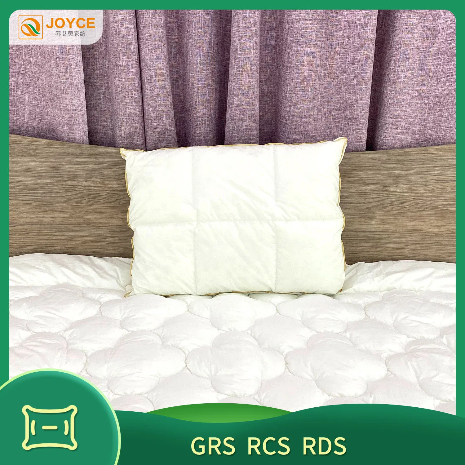Ultra Soft Breathable Cotton Pillow Filling with Memory Foam