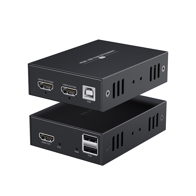 KVM-удлинитель HDMI 1080P, 50 м, USB, CAT6