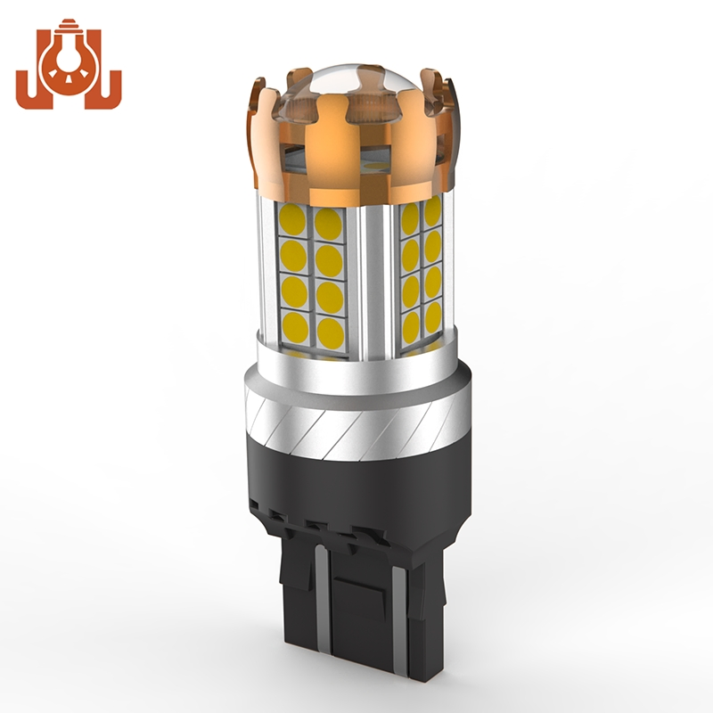 Светодиодные лампы поворотников 7440/7443 Amber для авто