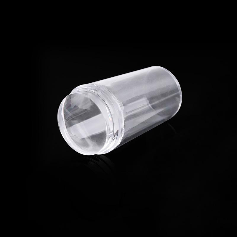 Wholesale Clear Silicone Stamping Jelly Transparent Visible Body No Misplacement Nail Art Stamper for DIY Nail