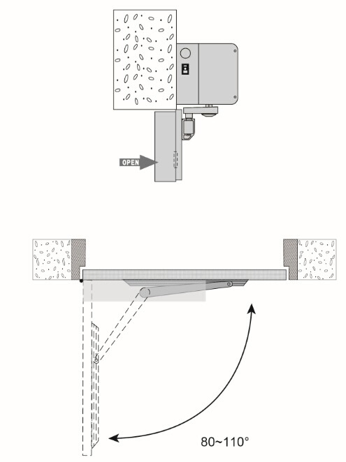 European Design Automatic Swing Door Opener for Easy Access
