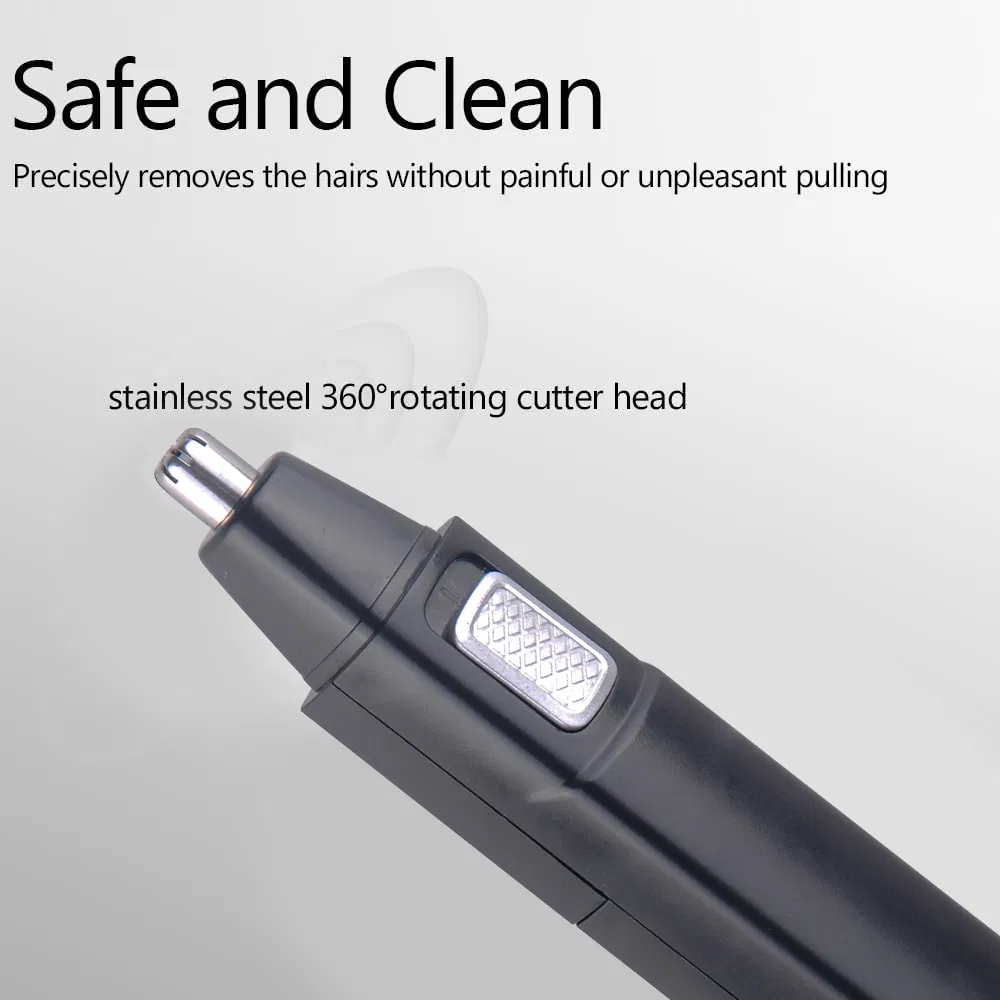 Stock 2 in 1 Wholesale Electric Body Groin Hair Ear Nose Men Grooming Trimmer Kit