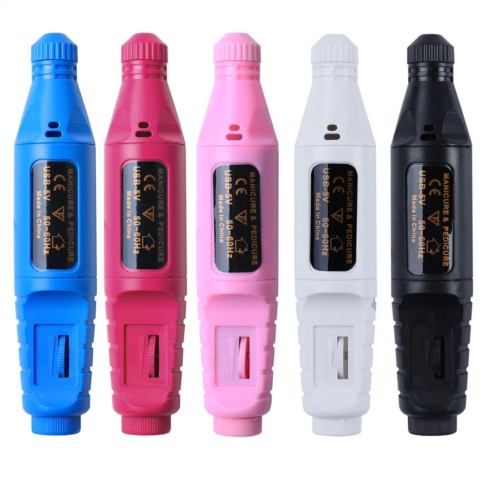2020 Wholesales USB Pen Shaped Electric Nail Drill Machine Portable for Nail Art Acrylic Nail Gel Remove