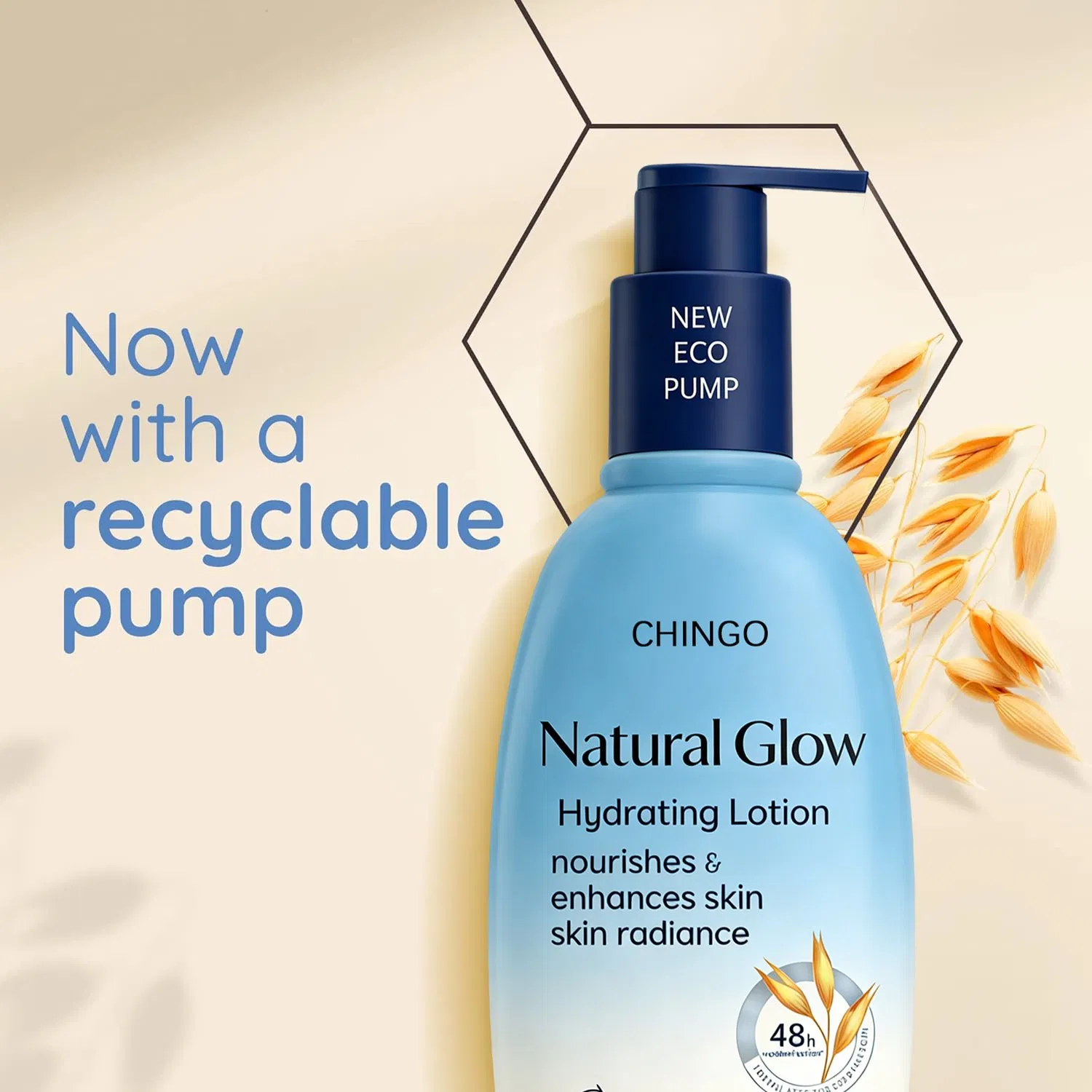 Organic Soothing Hand Lotion Intensely Hydrates Rough Damaged Skin