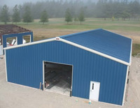 One Stop Service Fabrication and Installation Storage Shed Steel Building