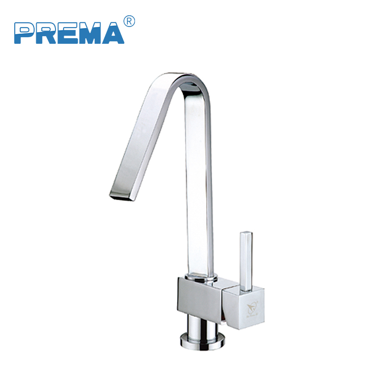 Factory Wholesale Copper Modern Single Handle Kitchen Sink Faucets