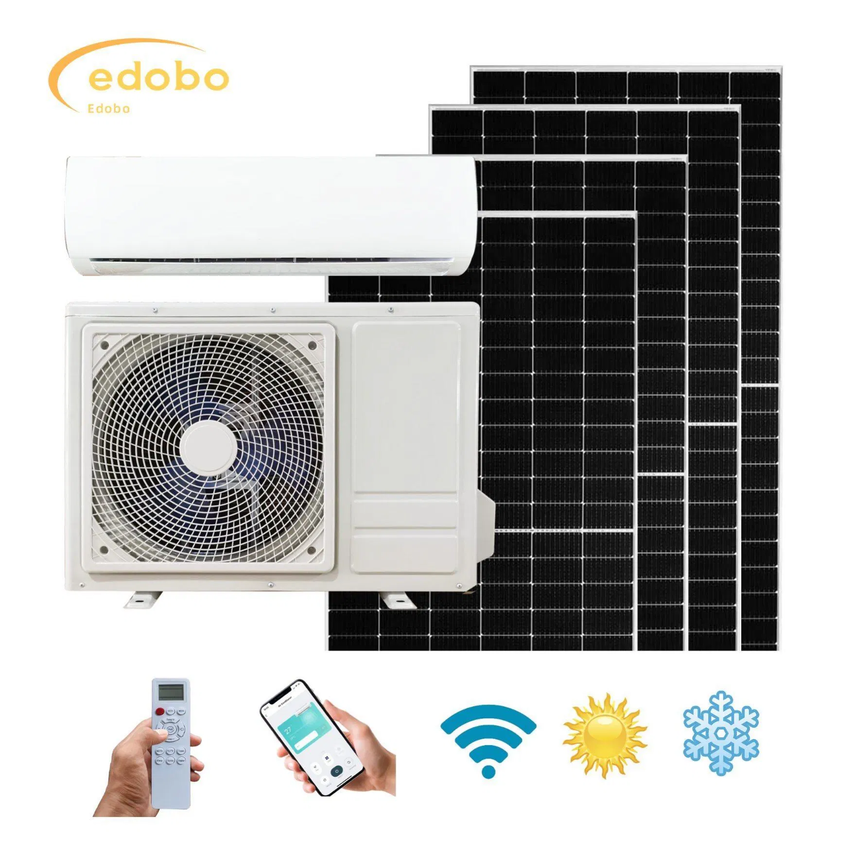 Солнечный кондиционер Edobo Tech с аккумулятором