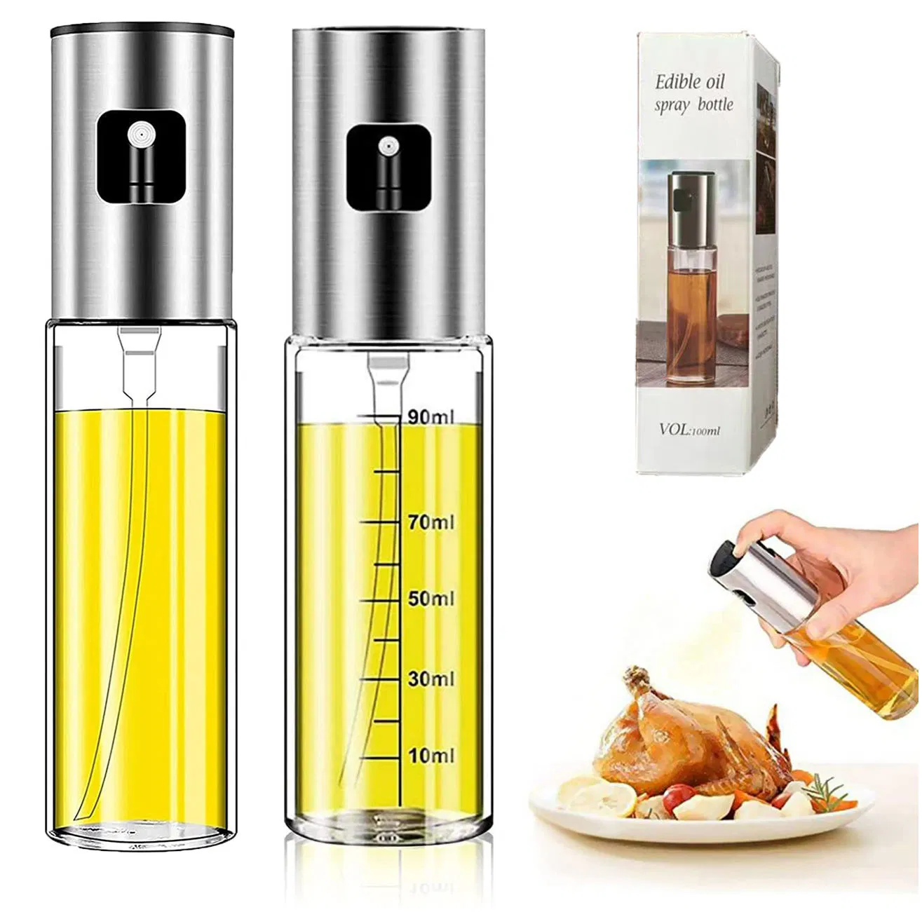 Kitchen Home Gadgets Tools Barbecue Sprayer Bottle Olive Oil Dispenser Sprayer Bottle