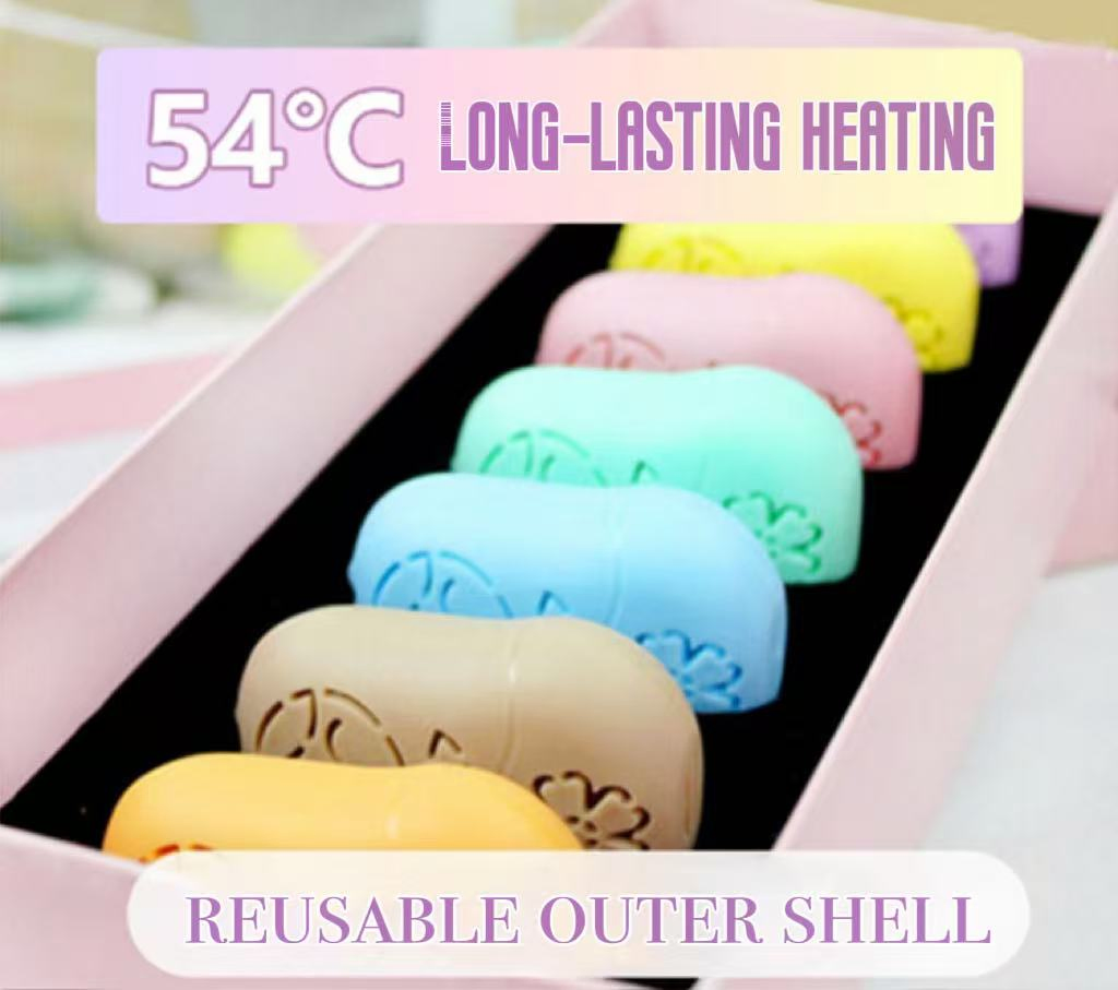 Natural Self-Heating Hand Warmer Heat Pack Long-Lasting Portable with Warmer Pad