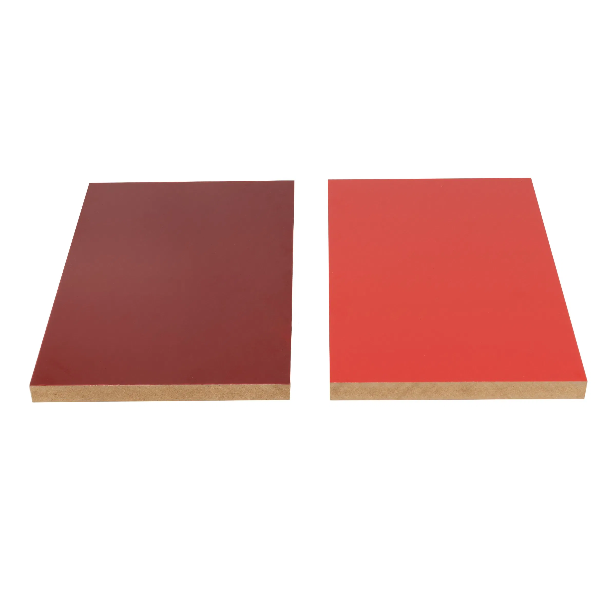 8mm~18mm White, Win Red, Solid Color UV MDF for Cabinet and Furniture