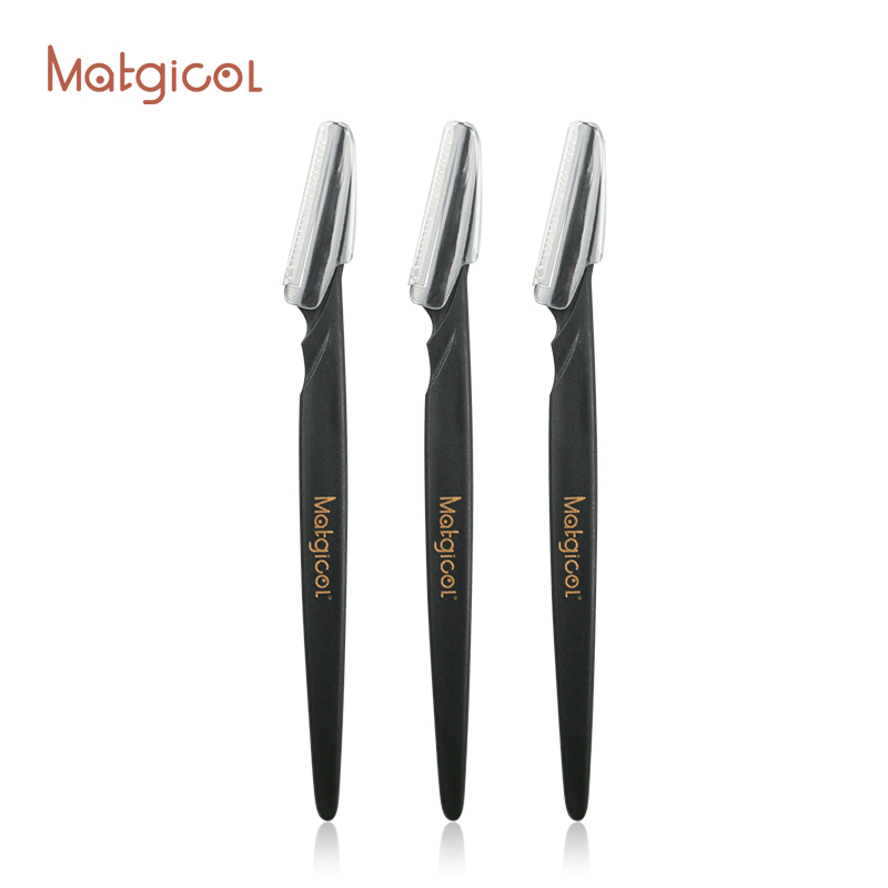 Eco-Friendly Precision Eyebrow Trimmer and Facial Razor for Women