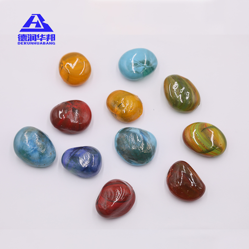 Colorful Yuhua Stone Pebbles for Terrariums, Fish Tanks, and Outdoor Gardens