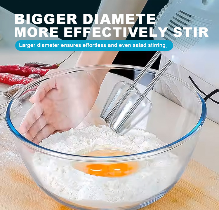 2100ml Round Glass Fruit Salad Prep Serving Bowl