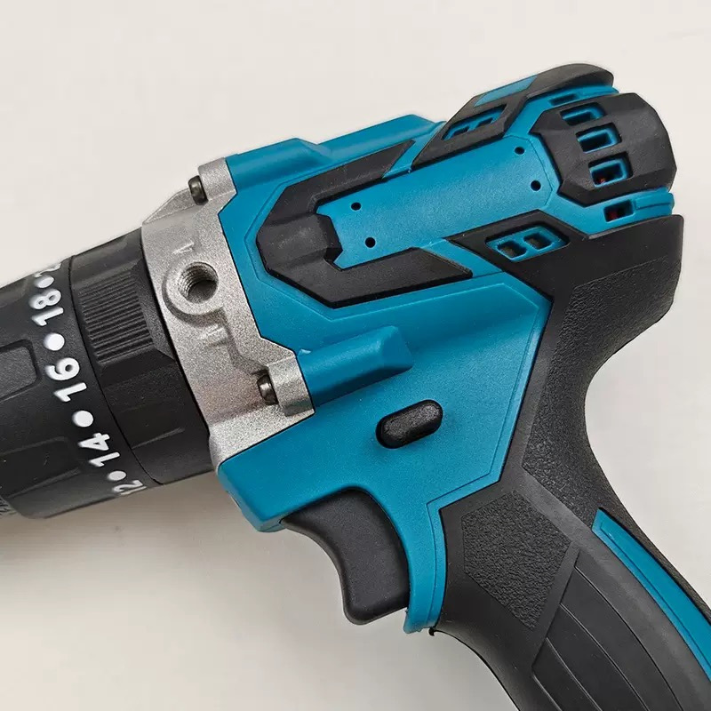 China Professional Industrial Compact Variable Speed Lithium Battery Brushless Impact Electric Drill with High Torque for Power Tools