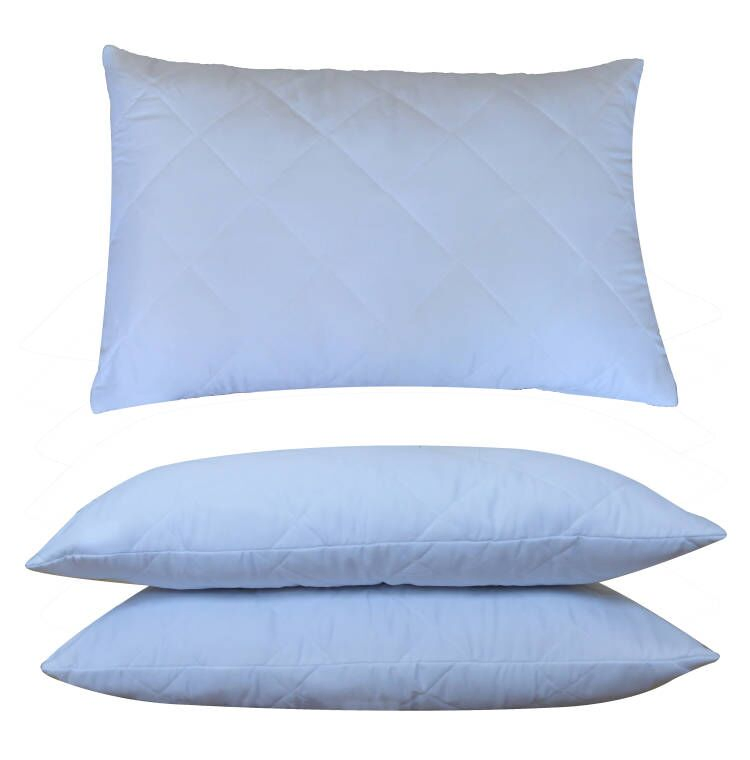 Microfiber Zippered Pillow Protectors Quilted Pillow Covers Manufactory