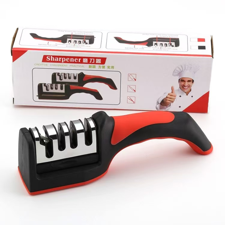 Premium Handheld Kitchen Knife Sharpener for Professional Quality Edge Sharpening